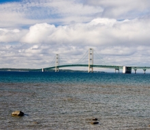 Mackinac Bridge, and Gary Williams Memorial Park