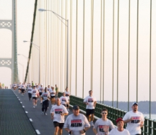 2008 Mackinac Bridge Labor Day Run/ Walk