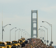 2008 Mackinac Bridge Labor Day Run/ Walk