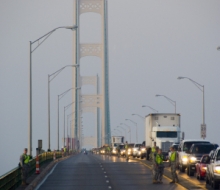 2009 Mackinac Bridge Labor Day Walk.