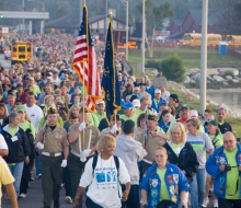 2009 Mackinac Bridge Labor Day Walk.