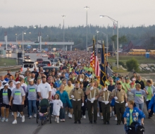 2009 Mackinac Bridge Labor Day Walk.