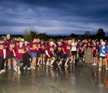 2010 Mackinac Bridge Walk in honor of Larry Rubin.