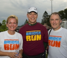 2010 Mackinac Bridge Walk in honor of Larry Rubin.