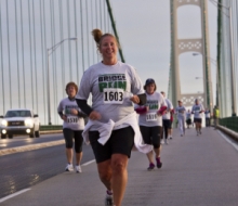 Mackinac Bridge Walk and Run 2011.