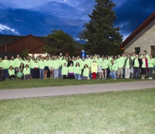 2013 Mackinac Bridge walk and run.