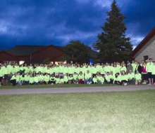 2013 Mackinac Bridge walk and run.