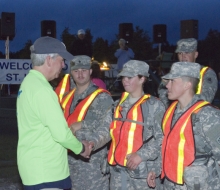 2013 Mackinac Bridge walk and run.