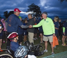 2013 Mackinac Bridge walk and run.