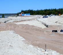 Sub-base Work - June 8, 2001