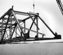 Lifting lateral beams - May 2, 1957