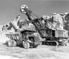 Loading dolomite - October 23, 1954