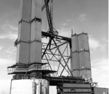 Tower construction - August 9, 1955