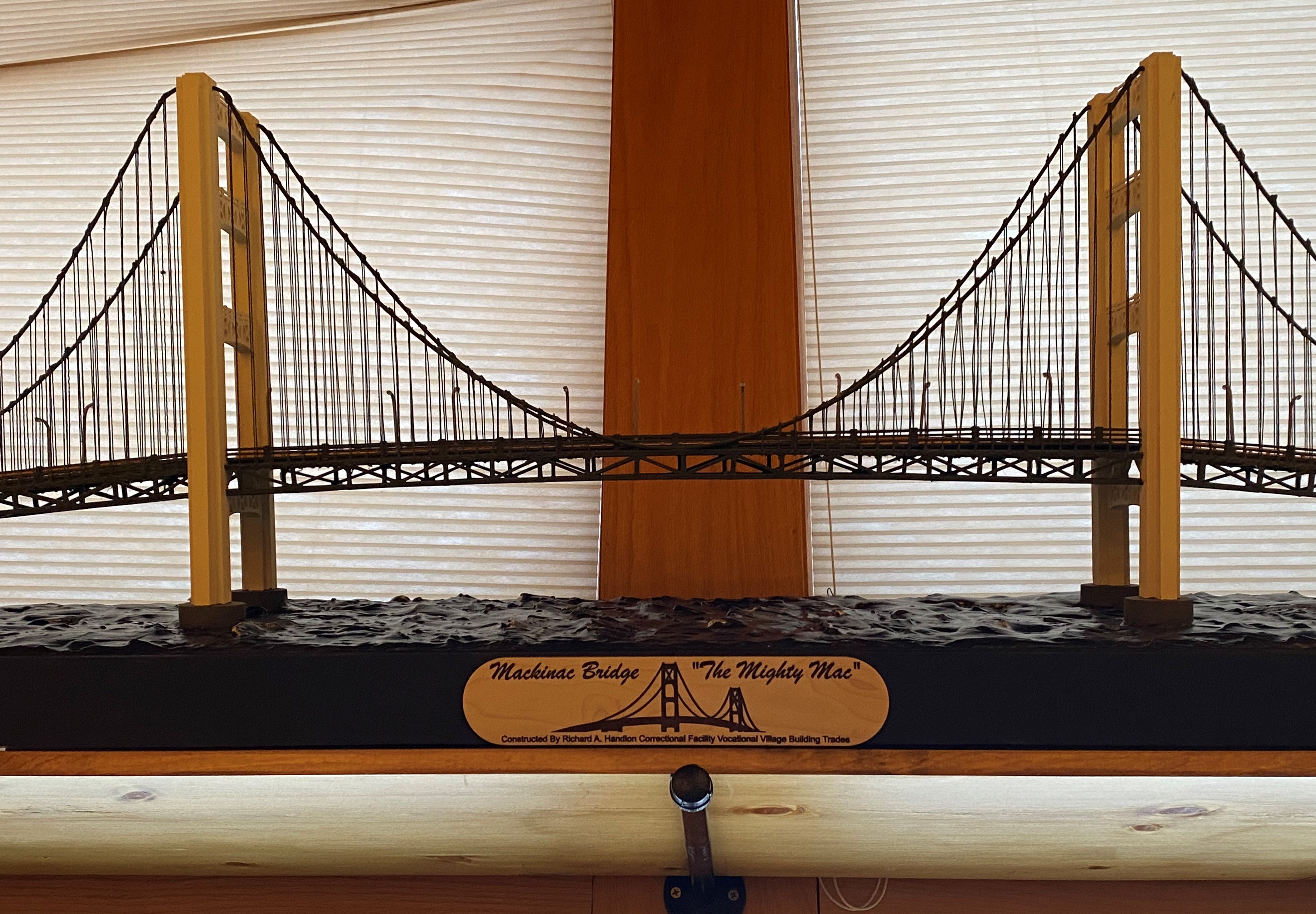 Mackinac Bridge model 3